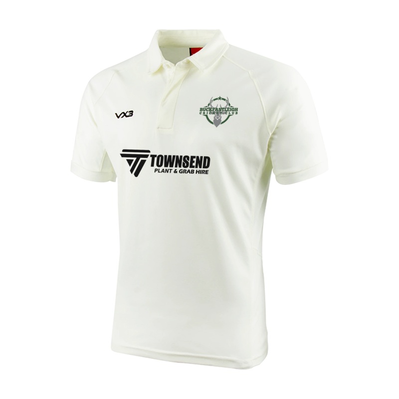 Buckfastleigh Cricket Club Youth Short Sleeve Shirt