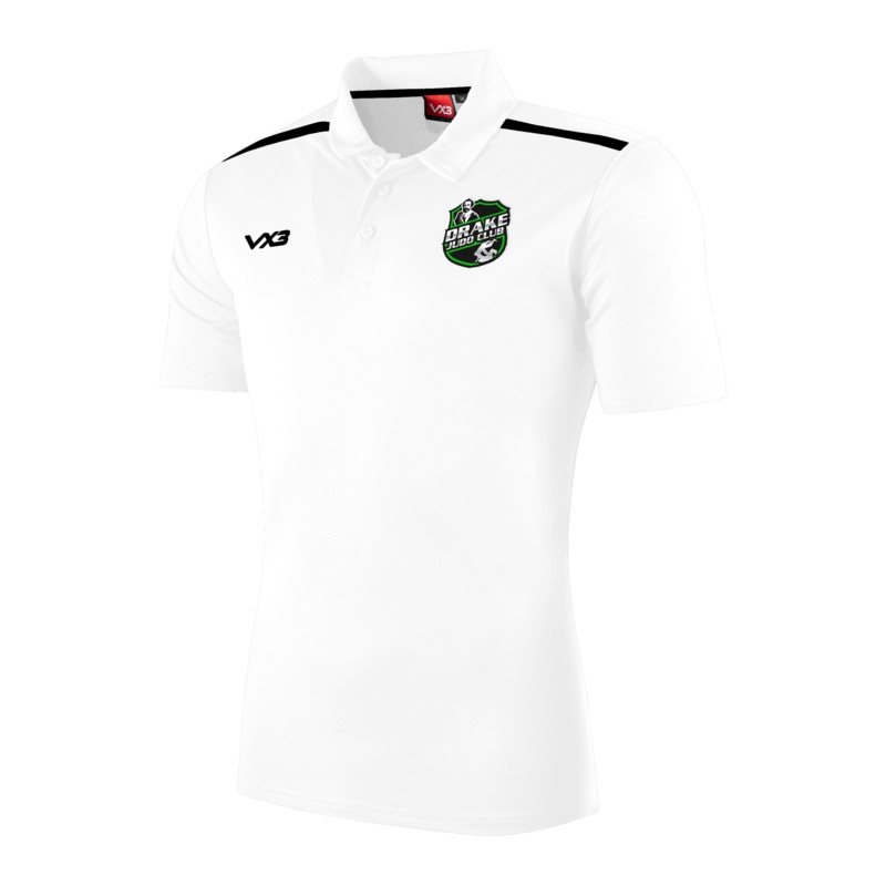 Drake Judo Club Fortis Polo White