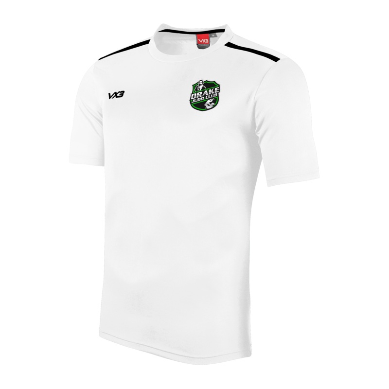 Drake Judo Club Fortis Tee White