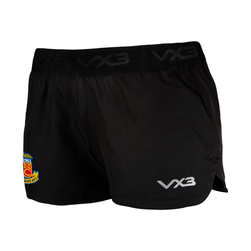 Newport Corinthians FC Clarus Women's Running Short Black