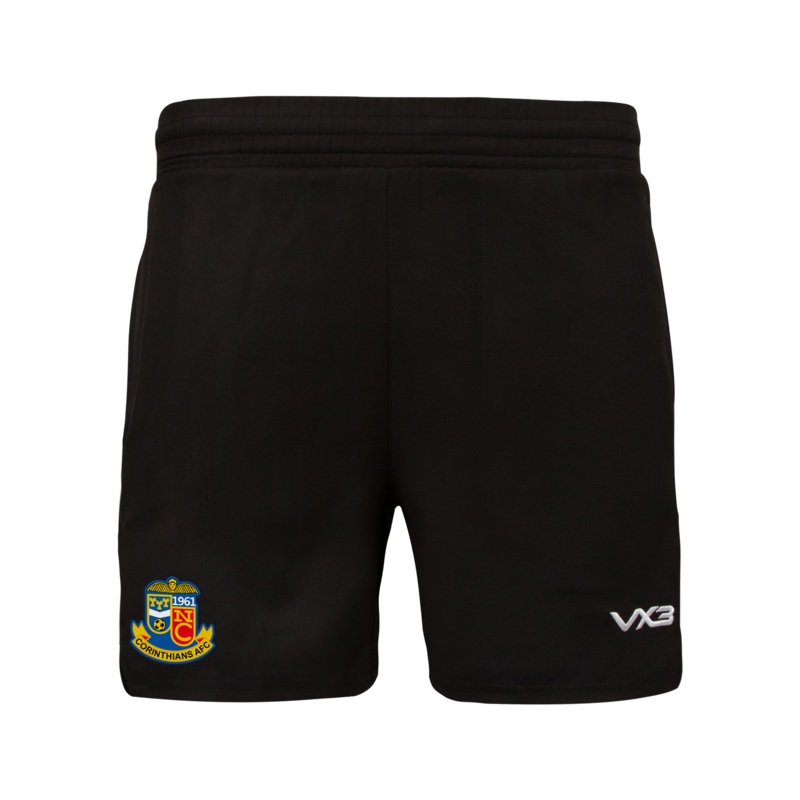 Newport Corinthians FC Ludus Gym Shorts Black