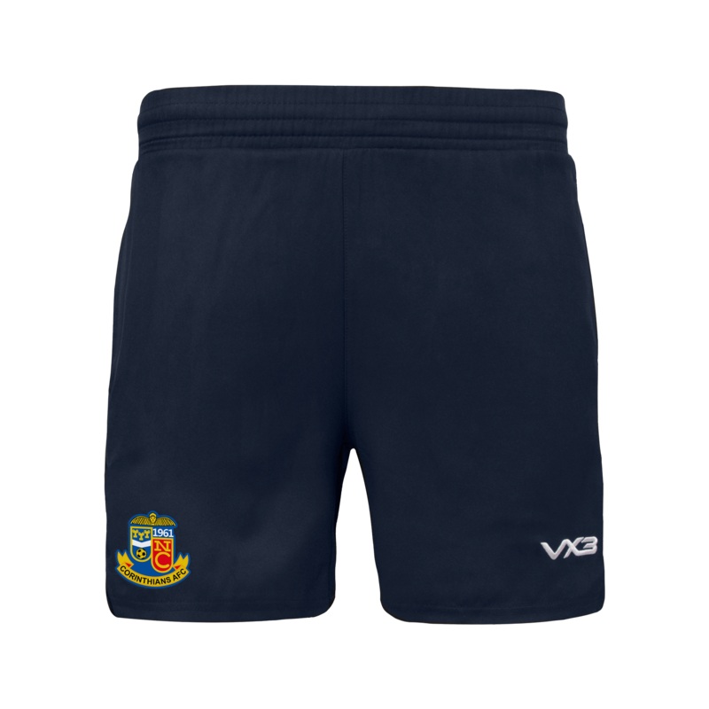 Newport Corinthians FC Ludus Youth Gym Shorts Navy