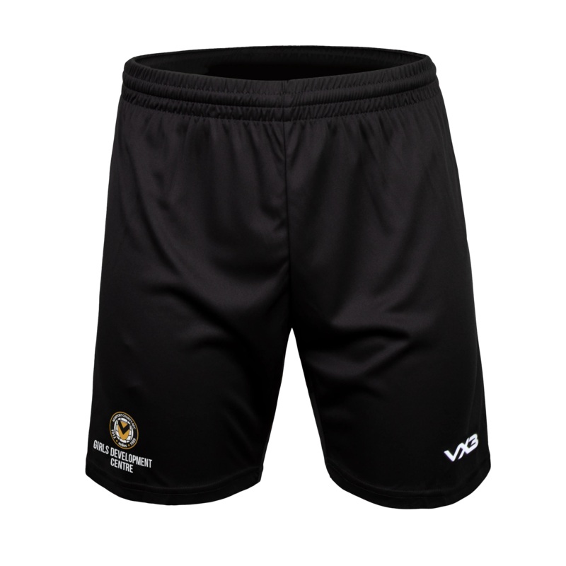 Newport County AFC- Girls Development Centre Tiro Youth Football Shorts
