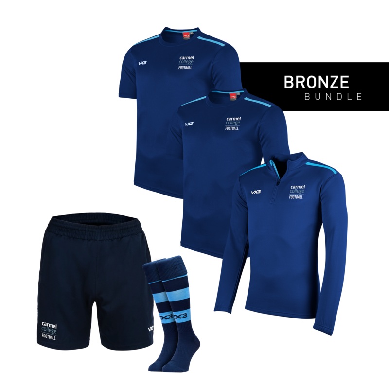 Carmel College Football - Bronze Bundle