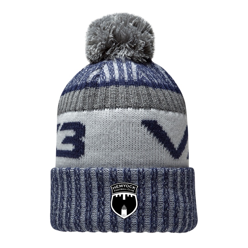 Hemyock FC Fleece-Lined Bobble Hat