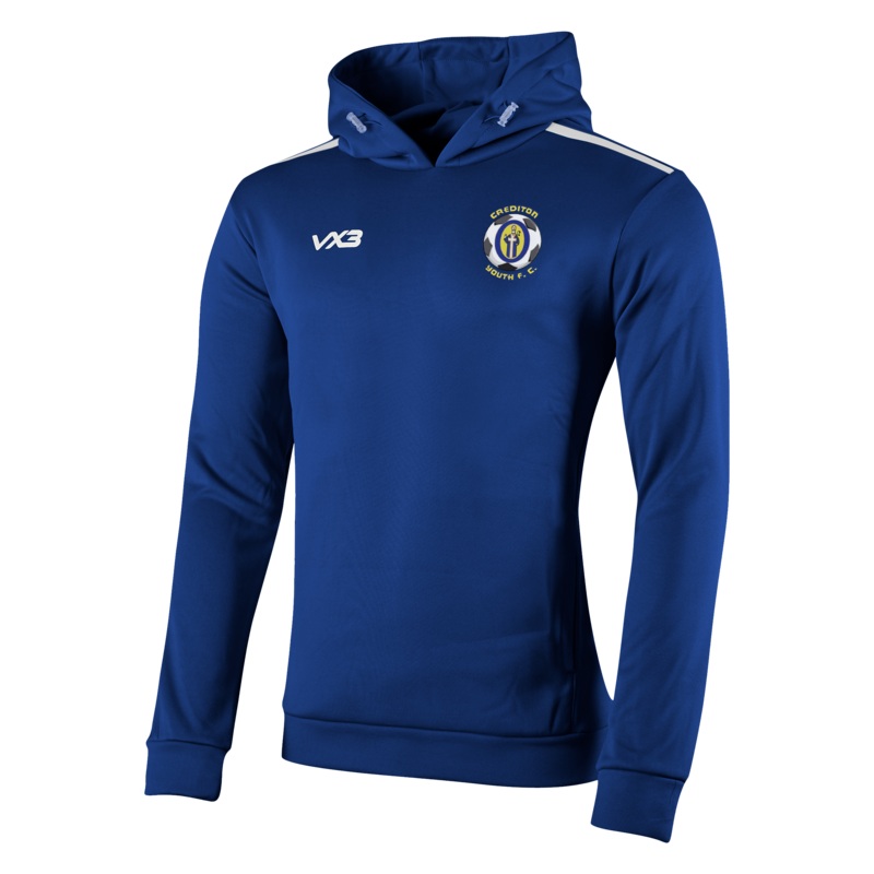 Crediton Youth FC Fortis Hoodie Navy/White