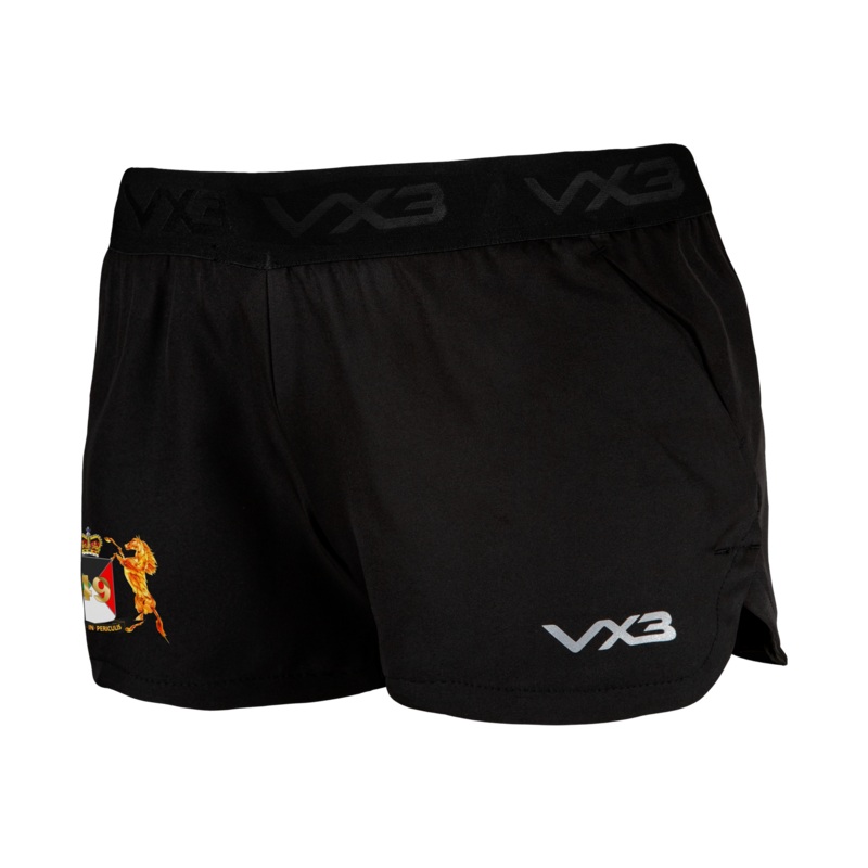 Horses 49 Black Clarus Women's Running Short
