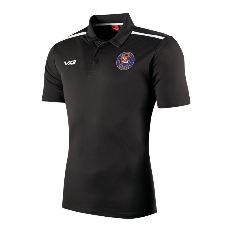 Caldicot Town AFC Black Fortis Polo