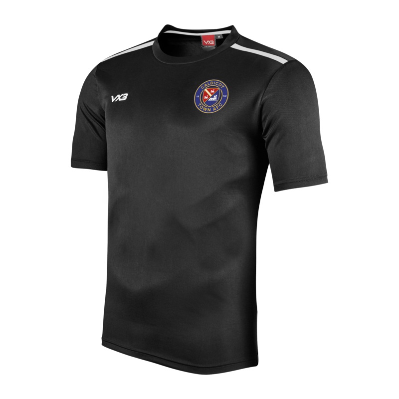 Caldicot Town AFC Black Fortis Tee
