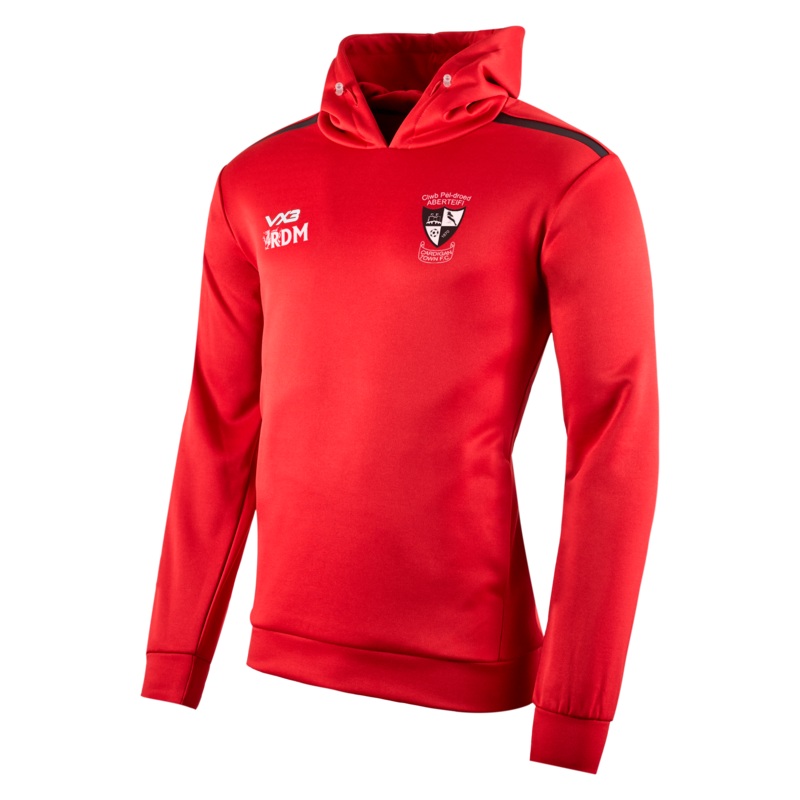 Cardigan Town FC Juniors Red Fortis Hoodie