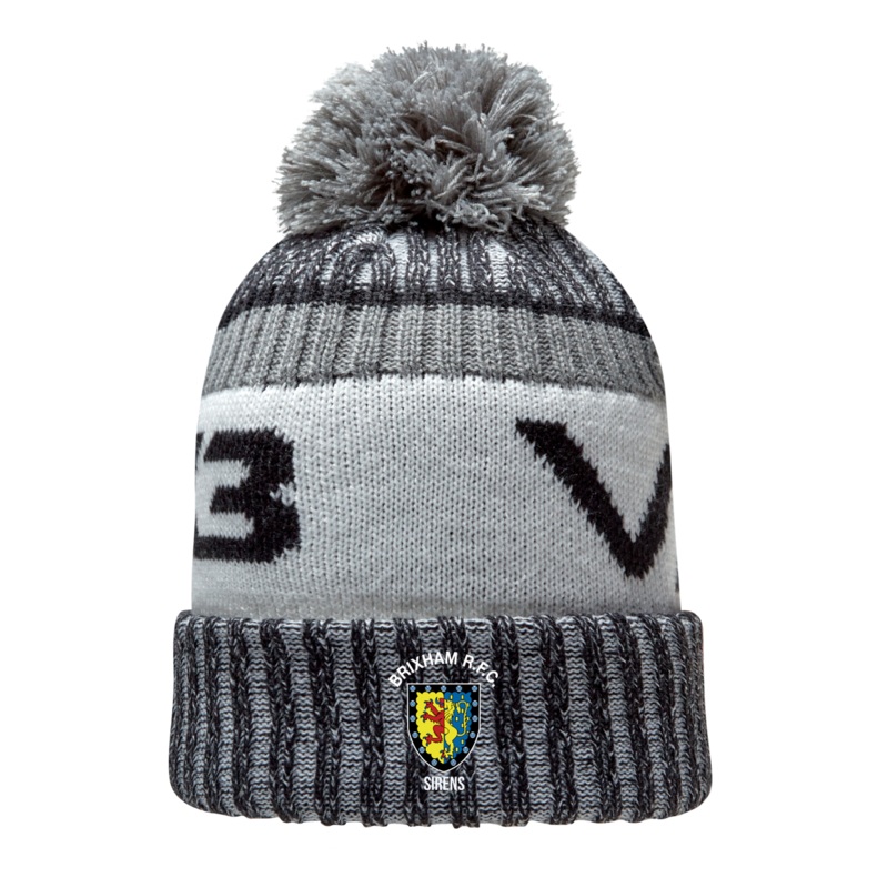 Brixham Sirens RFC Fleece-Lined Bobble Hat