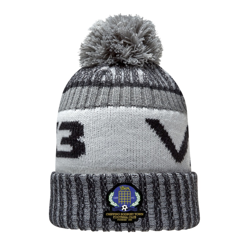 Chipping Sodbury Town FC Fleece-Lined Bobble Hat