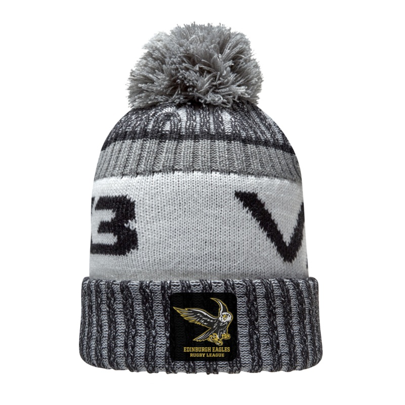 Edinburgh Eagles Marl Bobble Hat
