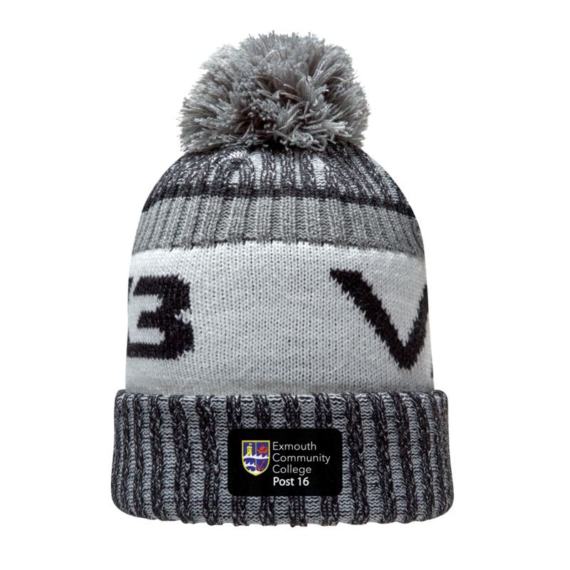 Exmouth Community College Marl Bobble Hat