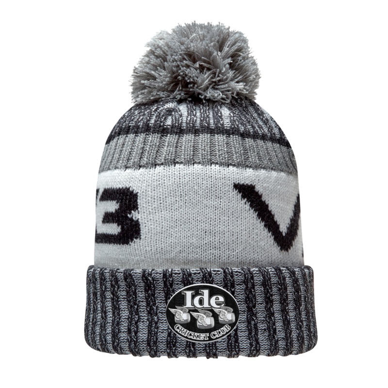 Ide Cricket Club Marl Bobble Hat
