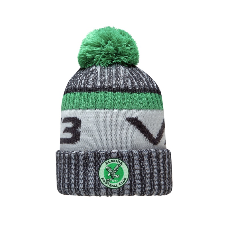 Elmore FC Fleece-Lined Bobble Hat Black