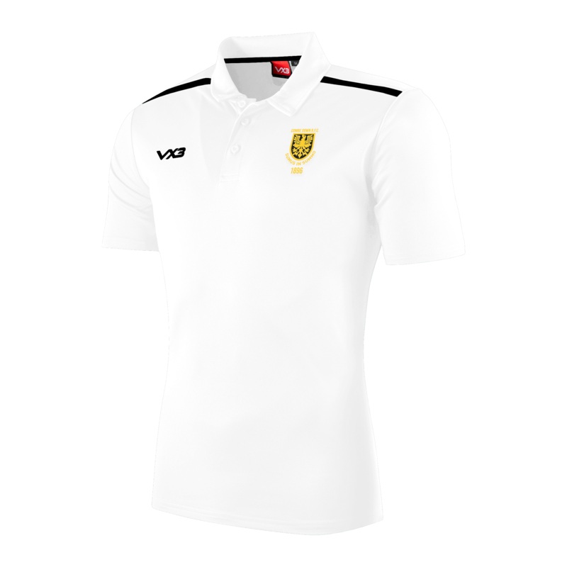 Combe Down RFC White Fortis Polo