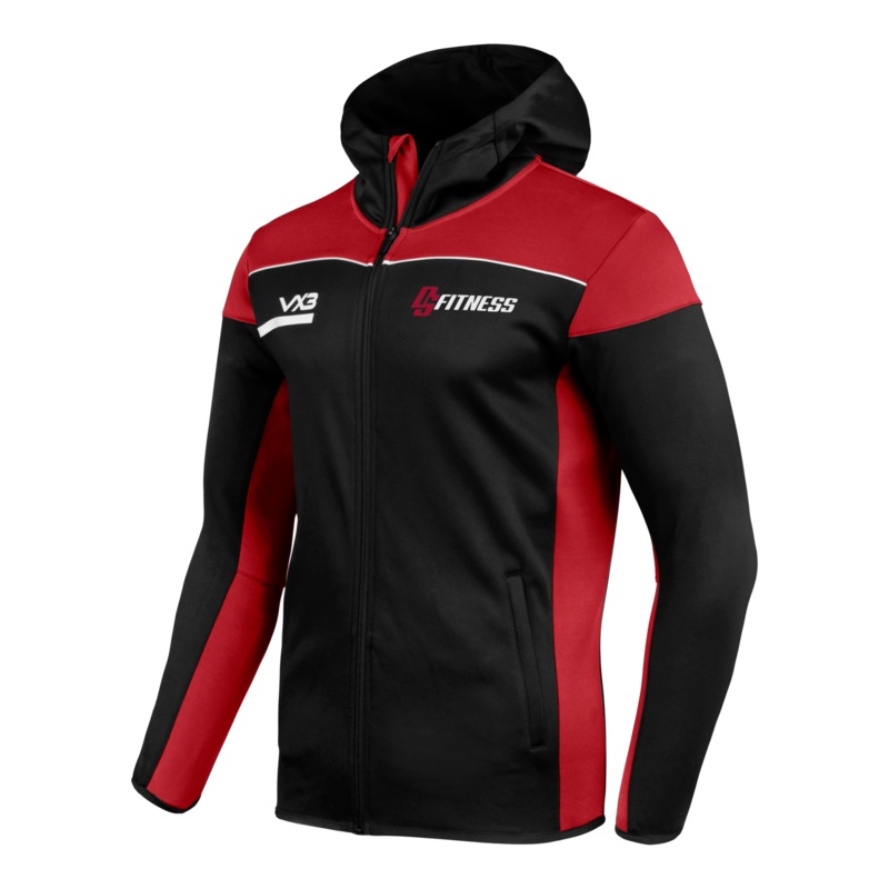 DS Fitness Black/Red Opus Zoodie