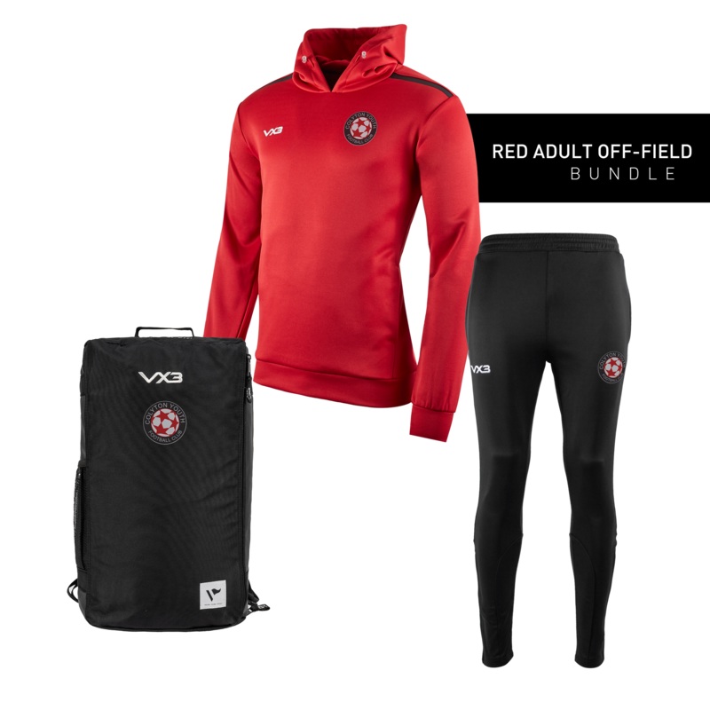 Colyton Youth FC Red Off-Field Bundle