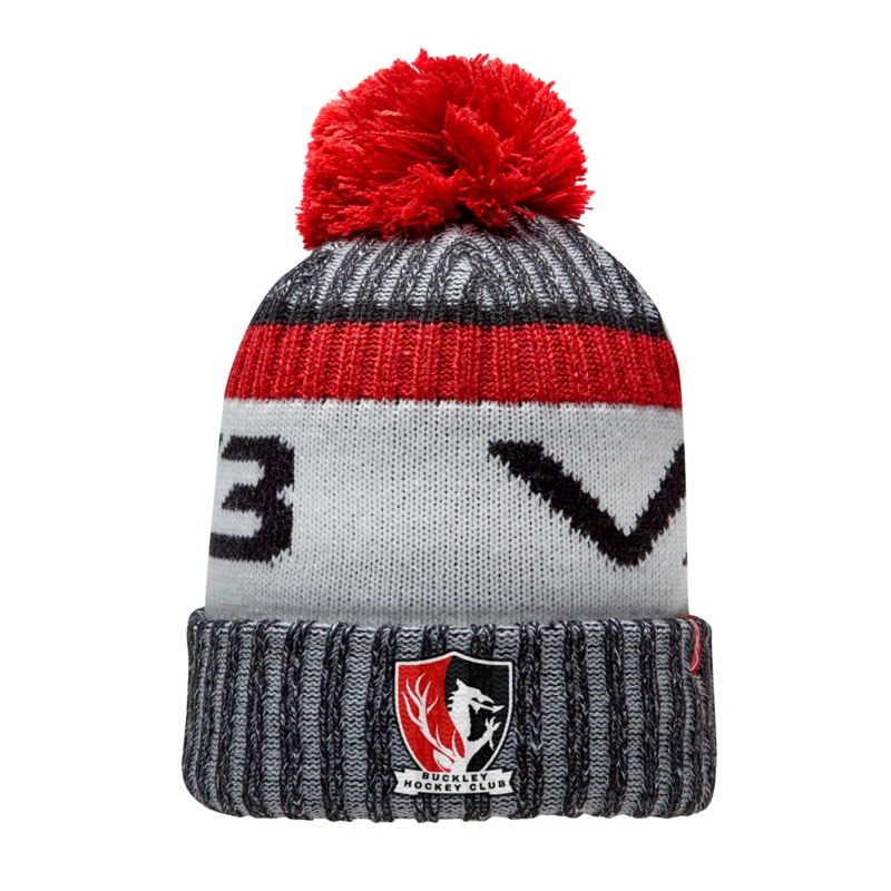 Buckley Hockey Club Marl Bobble Hat