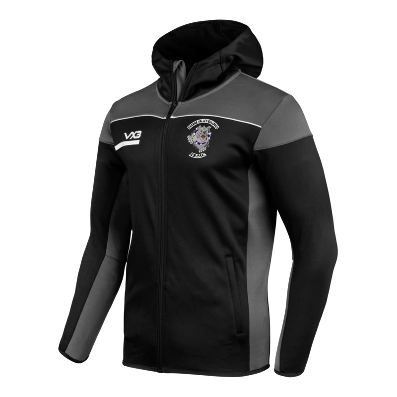 Dearne Valley Bulldogs Opus Zoodie - Black Grey