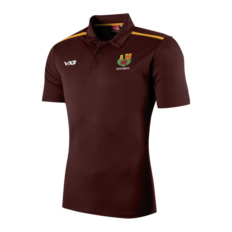 Fitzalan School 6th Form Maroon Fortis Polo