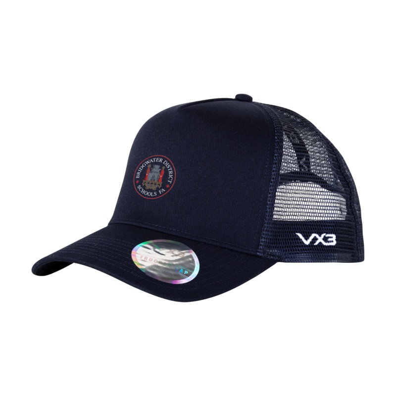 Bridgwater District Schools FA Navy Trucker Cap