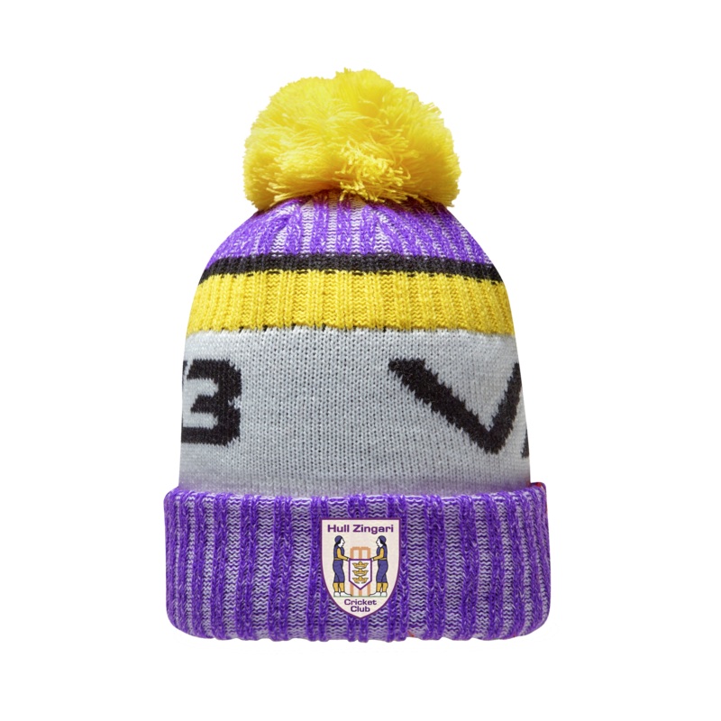 Hull Zingari Cricket Club Fleece-Lined Bobble Hat