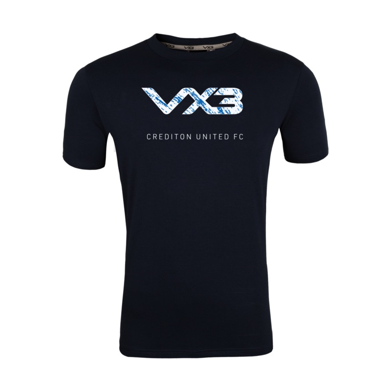 Crediton United AFC Navy Invicta Club Tee