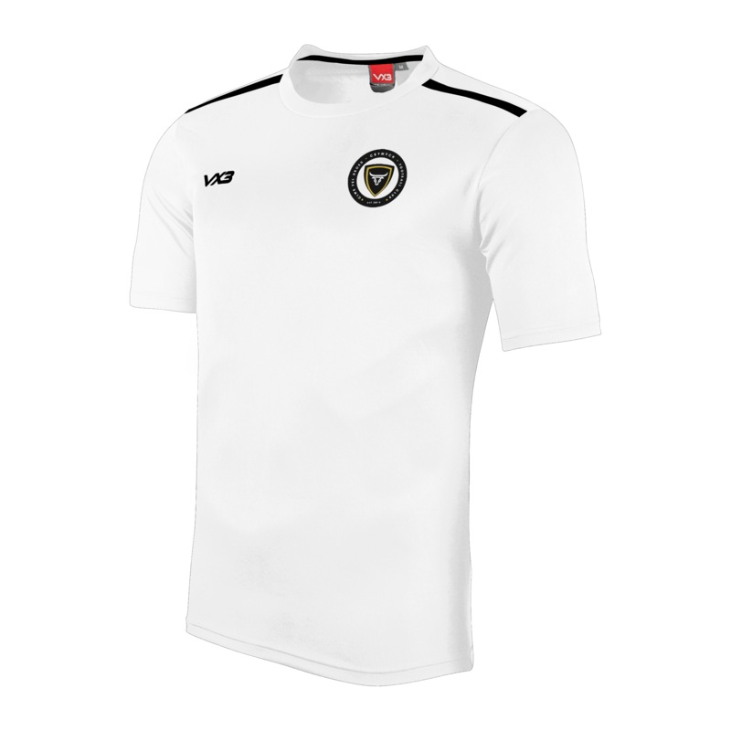 Crymych FC White Fortis Tee