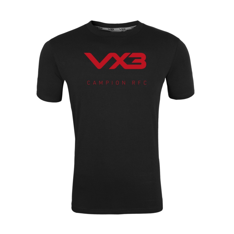 Campion RFC Black Youth Invicta Club Tee
