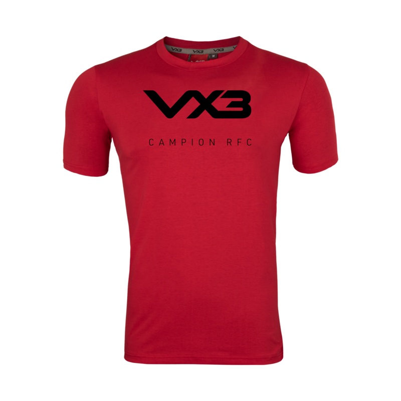 Campion RFC Red Invicta Club Tee