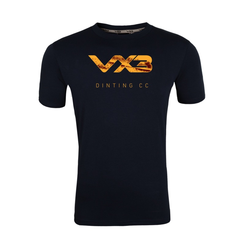 Dinting C.C Navy Invicta Club Tee - Amber Design