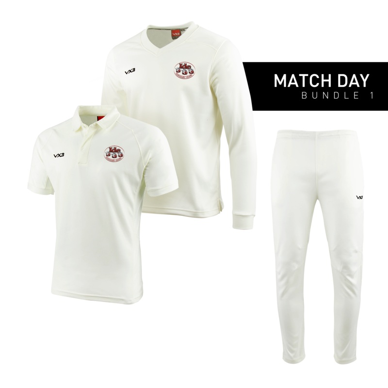 Ide Cricket Club Whites Match Day Bundle 1