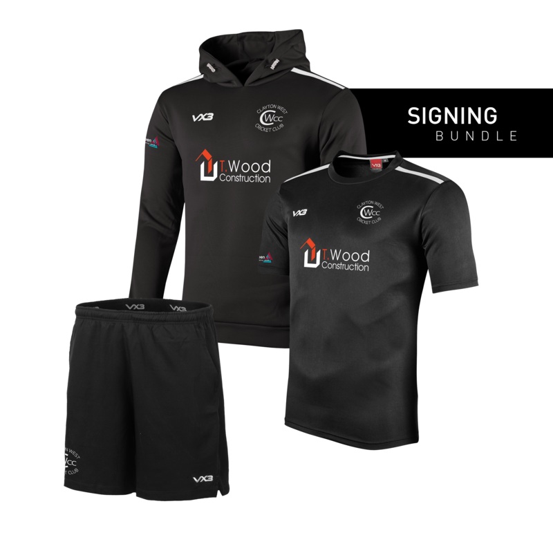 Clayton West Cricket Signing Bundle