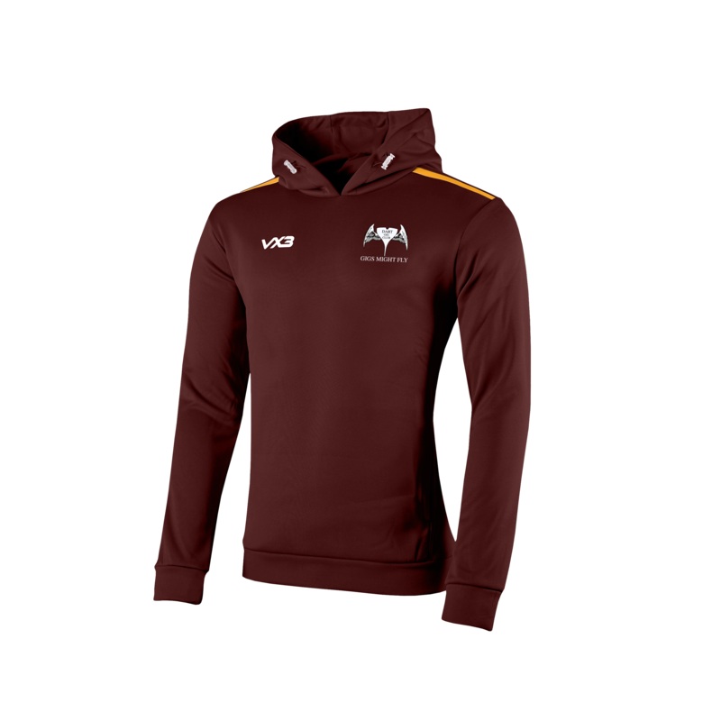 Dartmouth Gig Club Fortis Hoodie Maroon/Amber