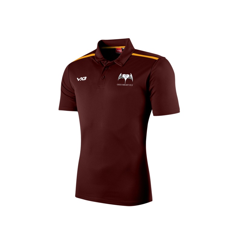 Dartmouth Gig Club Fortis Polo Maroon/Amber