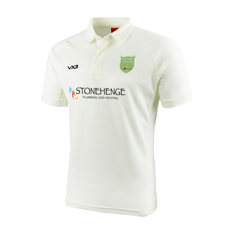 East Anton CC Whites Short Sleeve Shirt