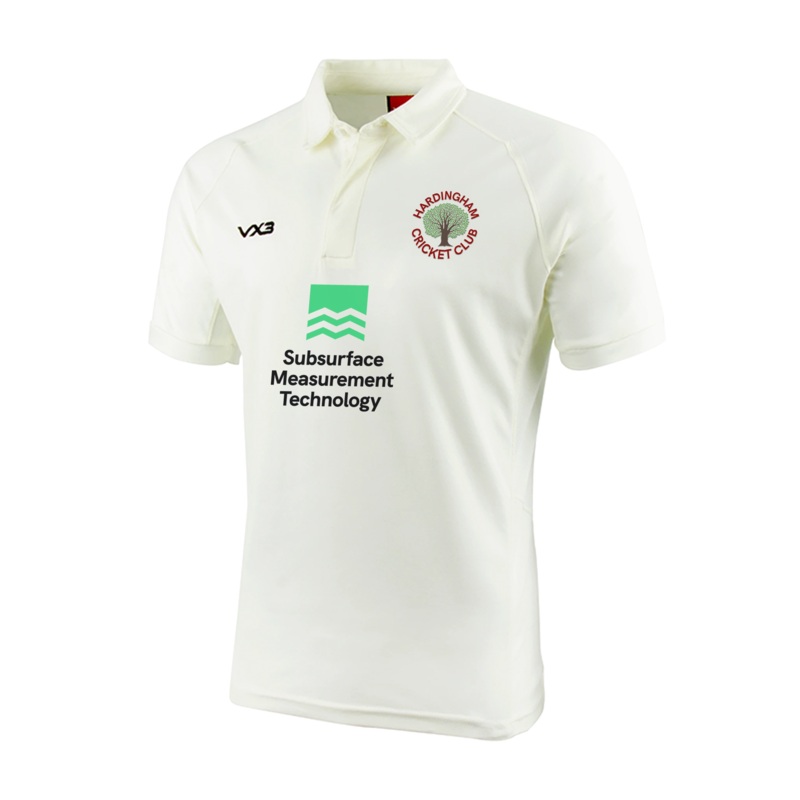 Hardingham Cricket Club Whites Short Sleeve Shirt