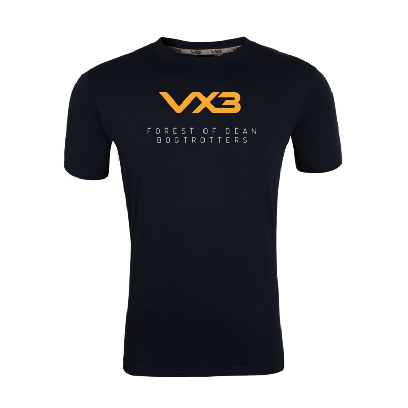 Forest Of Dean Bog-trotters Navy Invicta Club Tee