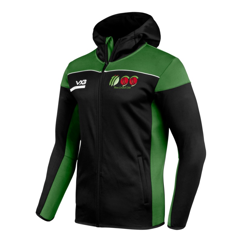 Mass Cricket Club Opus Zoodie - Black Emerald