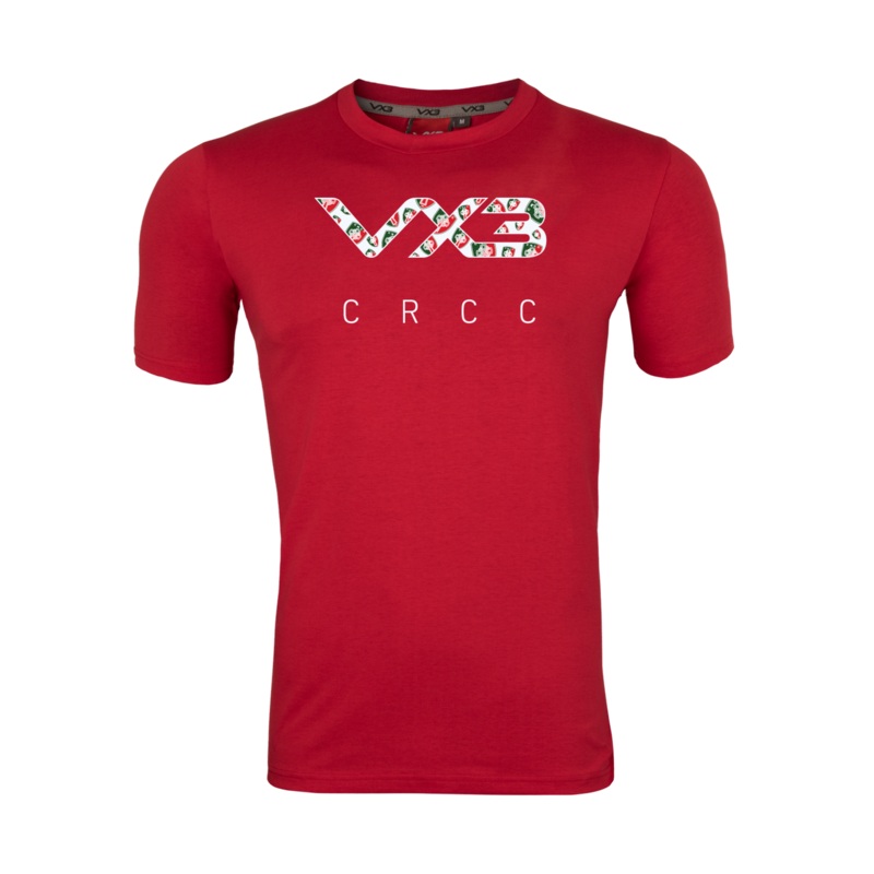 CRCC Red Invicta Club Tee