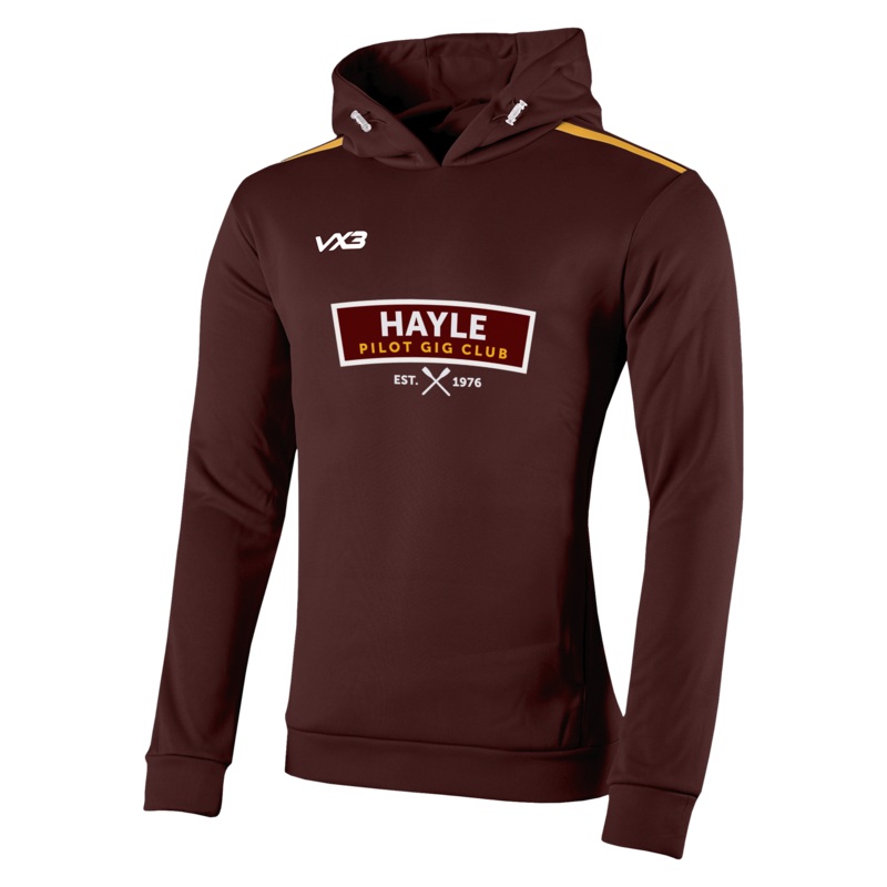 Hayle Pilot Gig Club Maroon Fortis Hoodie