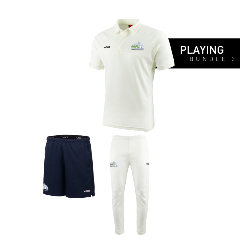 Christchurch Cricket Club Playing Bundle 3