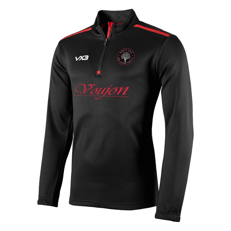 North Cave Coal Exporters Cricket Club Fortis Youth Quarter Zip Sweat