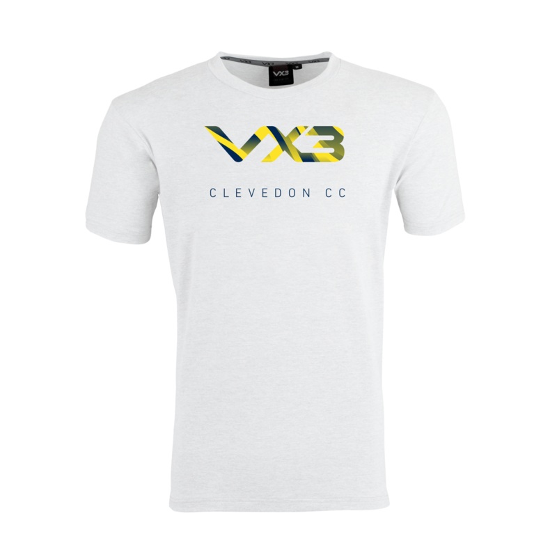 Clevedon Cricket Club White Invicta Club Tee