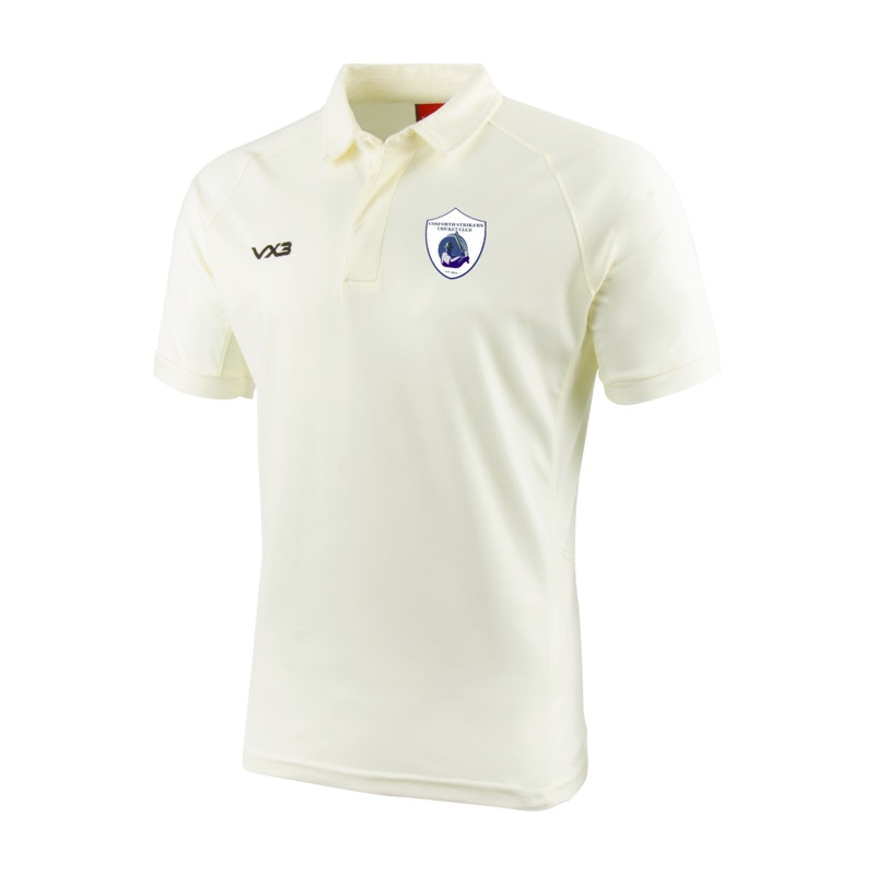Gosforth Strikers CC Cricket Whites Short Sleeve Shirt