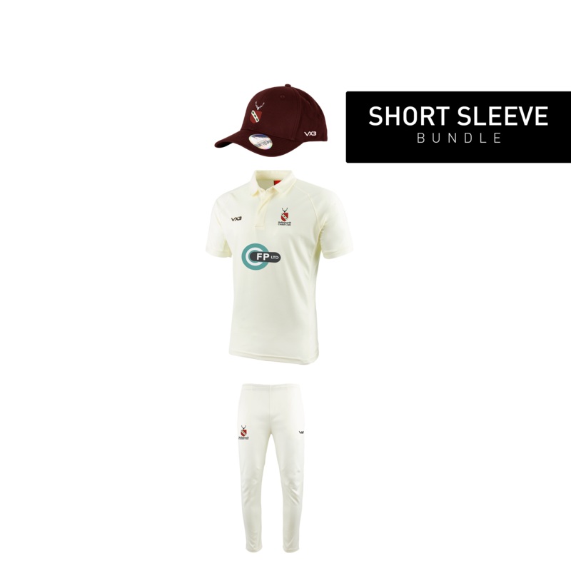 Hollingworth Cricket Club Cricket Short Sleeve Bundle