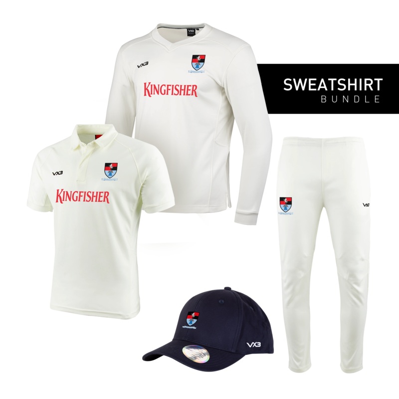 Holcombe and Blue Bell Hill Cricket Club Sweatshirt Bundle