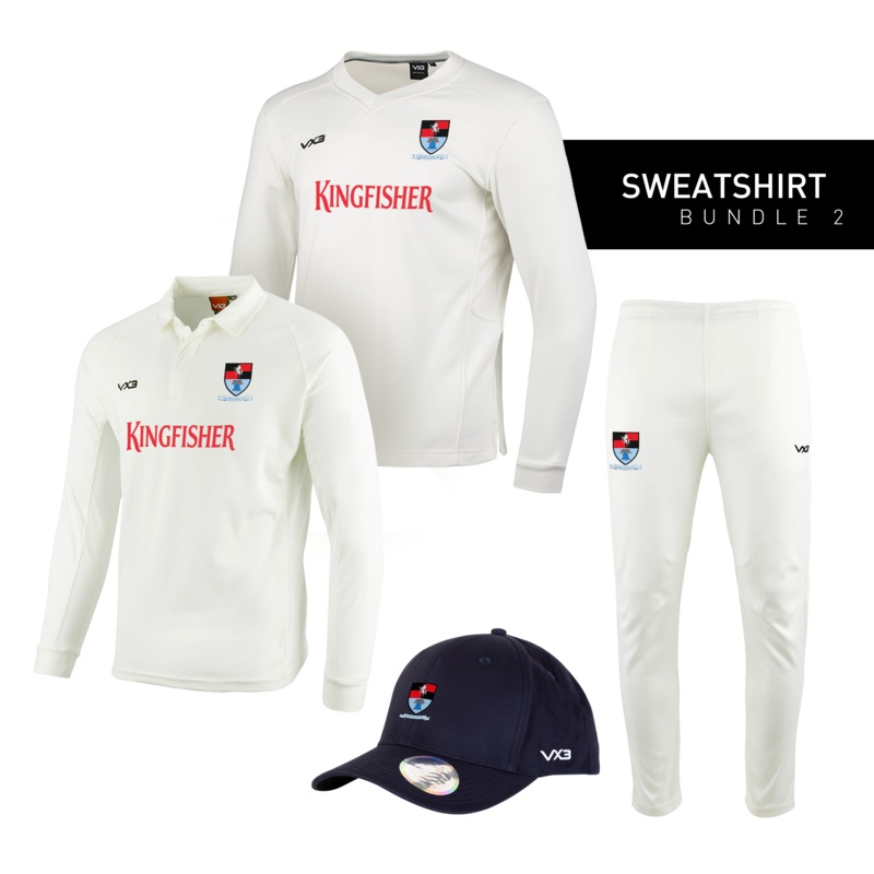 Holcombe and Blue Bell Hill Cricket Club Sweatshirt Bundle 2